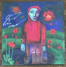 SIGNED GIRL IN RED IF I COULD MAKE IT GO QUIET VINYL BECKETT BAS COA AUTOGRAPH