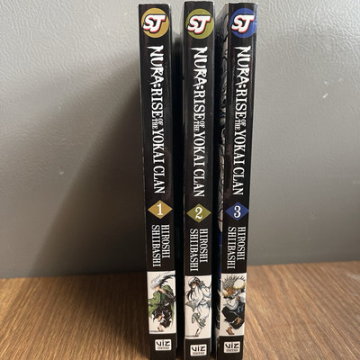 NURA:Rise Of The Yokai Clan,Vol.1-3 Paperback Hiroshi Shiibashi Preowned Good