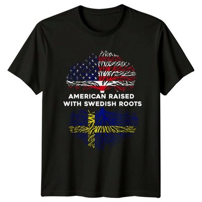 Amerikaner aufgewachsen mit russischen Wurzeln T-Shirt Russisch-amerikanisches Erbe Geschenk