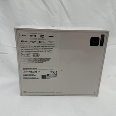 Apple TV (5th Generation) 4K 32GB HD Media Streamer - A1842 for