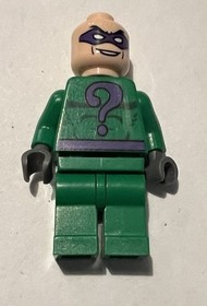 LEGO Batman Classic 2006 Minifigure The Riddler 7785 Missing Hair