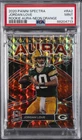 2020 PANINI SPECTRA RC AURA NEON ORANGE #RA2 JORDAN LOVE ROOKIE RC 10/10 PSA 9