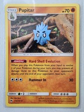 Pupitar Normal Uncommon SM - Lost Thunder 116/214  on eBay