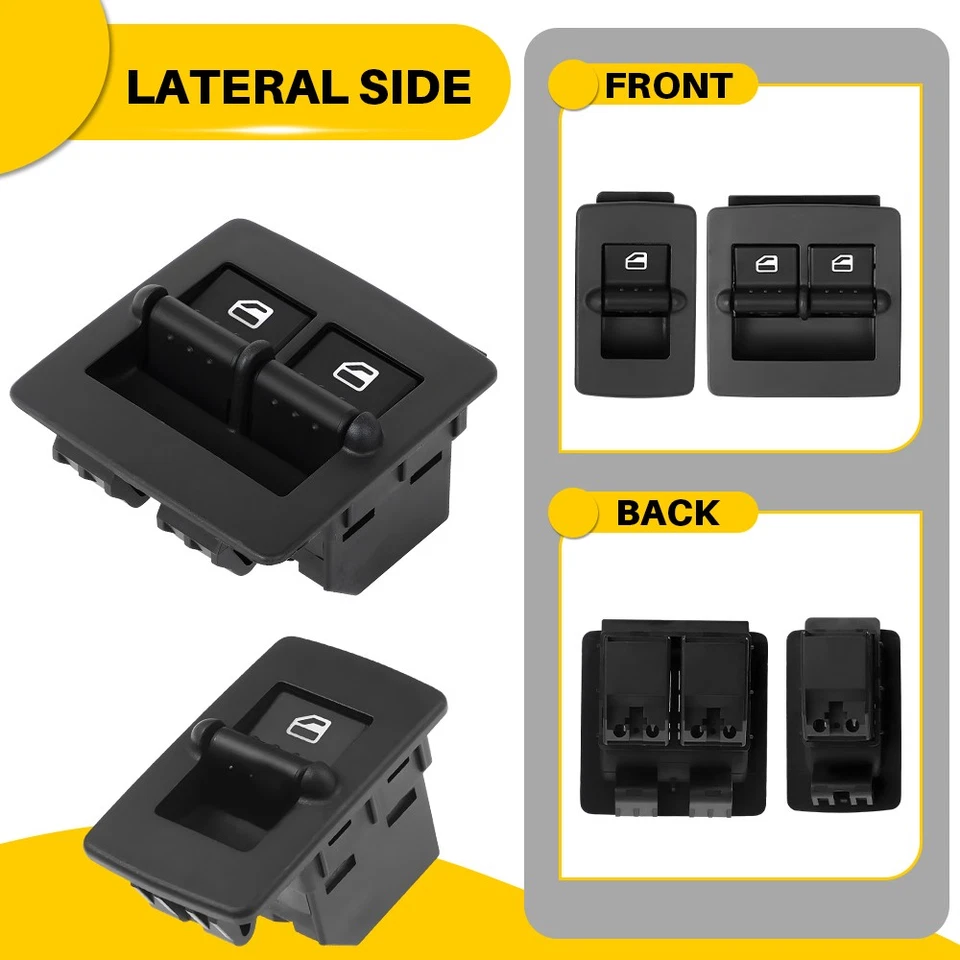 Master Power Window Switch Front Left Right For 1998-10 Volkswagen Beetle 1~10X - Image 4 of 4