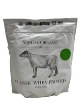 NorCal Organic - Classic Whey Protein - 100% Grass-Fed and Grass-Finished 2lb