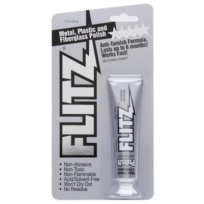 Flitz BP03511 Metal Polish Paste 1.76 oz 50 gr Tube