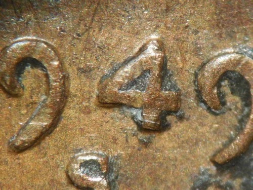 HIGH GRADE MINT ERROR 1949-S  LINCOLN WHEAT CENT DDO#1  FS#101  VF+