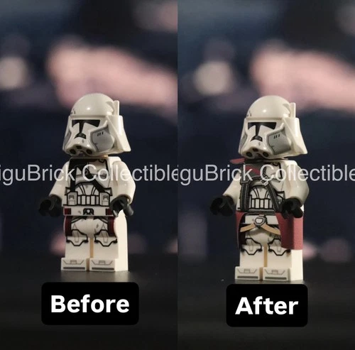 for LEGO Star Wars Commander Bacara Upgrade Kit (Kama + Pauldron)