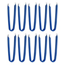 10Pcs IC Chip Extractor IC U Shape Puller Stainless Steel Insulated Grip, Blue