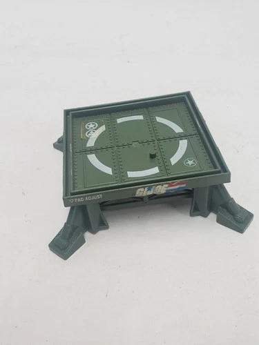 Vintage GI Joe Original Vehicle Part JUMP Platform w. Feet 1982 ARAH