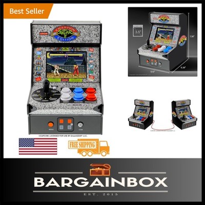 Portable Street Fighter II Champion Edition Mini Arcade - USB & Battery Powered