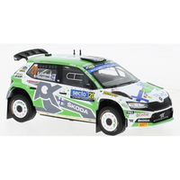 Skoda Fabia RALLY2 Evo N.20 Rally Finland 2022 Lindholm/Hamalainen 1:43 Ixo Mode
