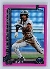 2025 Topps Pro Debut Dillon Head Pink Foil /199 #PD-140