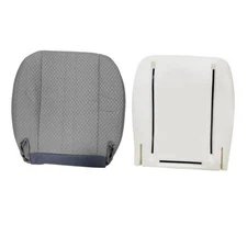  Driver or Passenger Side Bottom Seat Cover & Lower Pad Foam Cushion 