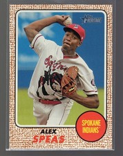 2017 Topps Heritage Minor League Edition - Alex Speas #94 (RC)