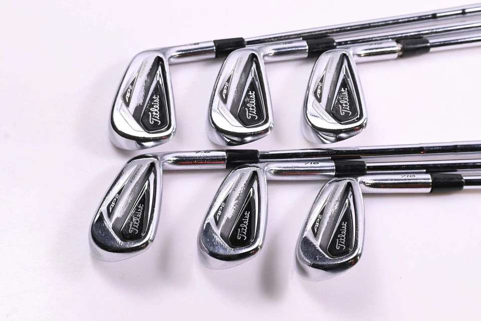 Titleist 716 AP2 Irons / 5-PW / Stiff Flex Steel Shafts - Image 2 of 4