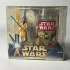 Star Wars Obi-Wan Kenobi Figure and Cup Set A New Hope Hasbro 2005 Vintage