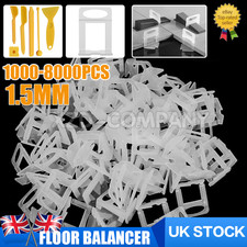 8000x 1.5mm Tile Leveling Spacer System Tool Clips Wedges Flooring Lippage Plier