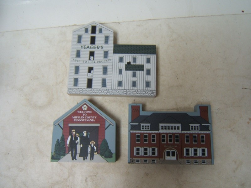 Mifflin County PA Shelf Sitters Lot 3 Freedom School Burnham Yeager's Mill Amish