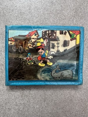 Vintage Walt Disney - Geldbörse - Portemonaie - Geldbeutel - Pinocchio - Rar