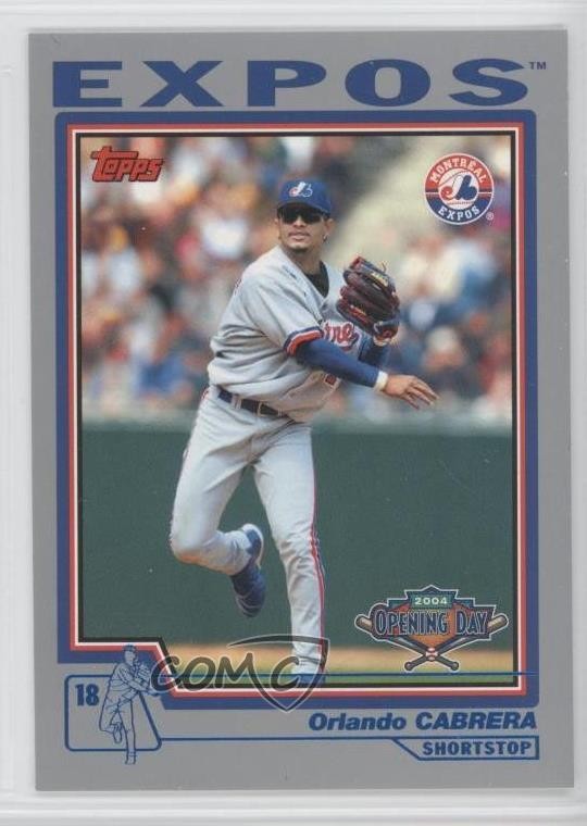 2004 Topps Opening Day Orlando Cabrera #47 0q3