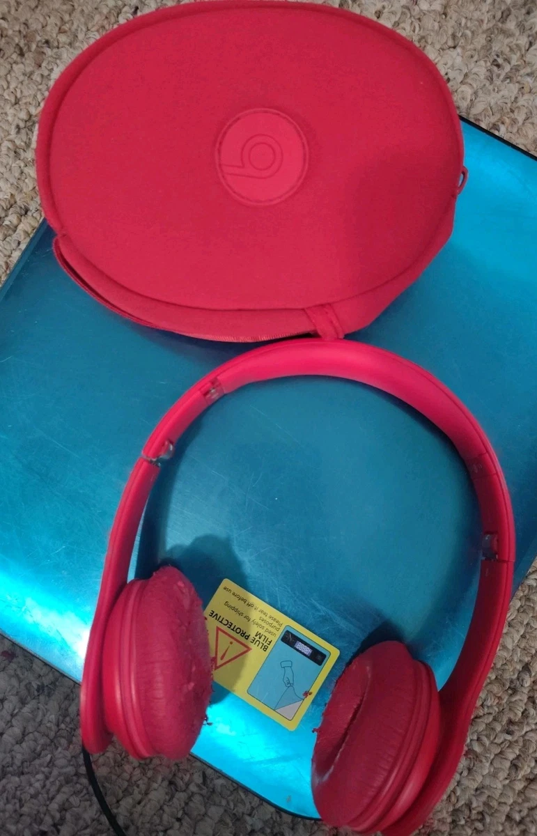 Beats by Dr. Dre Solo HD Red Headphones for sale | eBay