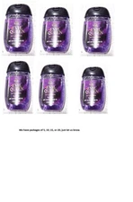 NEW BATH AND BODY WORKS POCKET *BAC ANTI-BACTERIAL HAND GEL DISNEY VILLAINS 6 PC