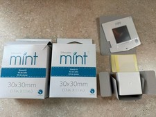Lot of 3 Silhouette Mint 30x30mm 1.1"x1.1" Stamp Kits