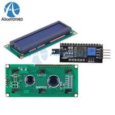 1602 16x2 LCD Character Display IIC/I2C Serial interface Board Module