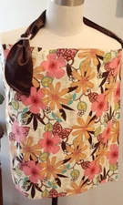 Nursing Cover Breastfeeding Privacy Cover & Retracting Lanyard *Honeydue & Melon