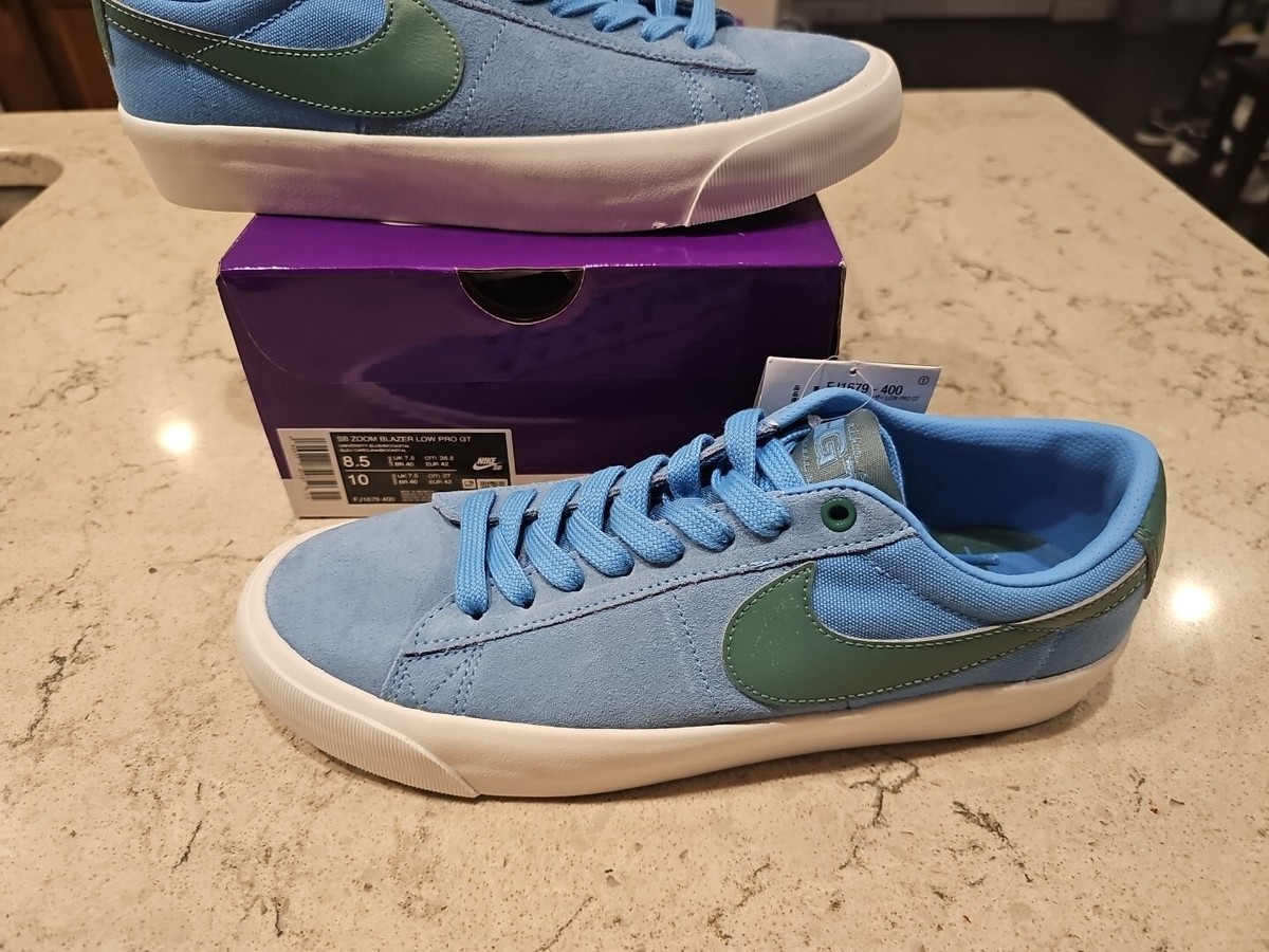 【NIKE】SB ZOOM BLAZER LOW PRO GT UNIV BLUE Nike SB Zoom Blazer Low Pro GT Skate Shoes University Blue