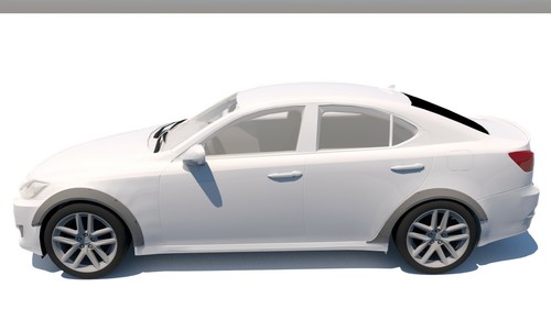 Lexus IS250 Body Kit IS350 Wald Style Fender Flares wheel arches set of 4PCS 2cm - Afbeelding 3 van 9