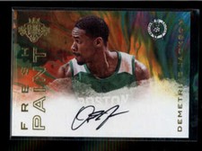 DEMETRIUS JACKSON 2016/17 PANINI COURT KINGS FRESH PAINT ROOKIE AUTO AJ1887