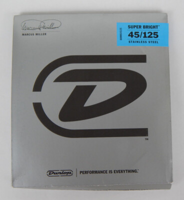 Dunlop Marcus Miller Medium 045/105 Beschichtete Saiten für Gitarre E-Bass!