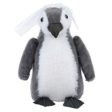 Wedding Display Ornament gift - Penguin Bride hard plush - Paperchase - (3509)