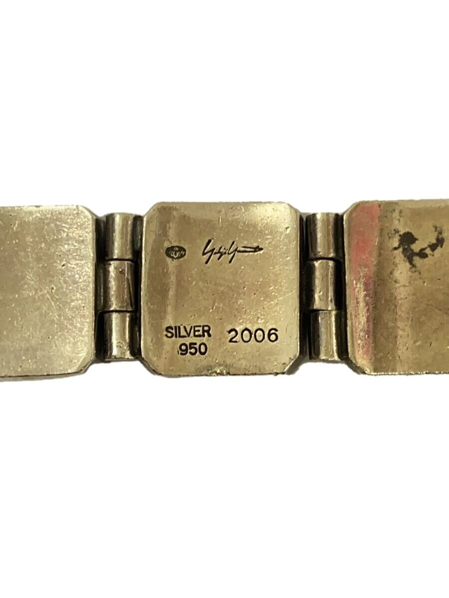 YOHJI YAMAMOTO ONYX & SILVER 950 BRACELET 2006Engraved YOHJI YAMAMOTO ONYX & SILVER 950 BRACELET 2006Engraved