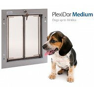 PlexiDor Medium Dog Door - twin panel, side opening DOOR, not a flap. - 第 10/14 張圖片
