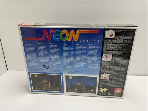 Saint Peter’s EDUCA NEON SERIES GLOW IN DARK 1000 PC PUZZLE NEW SEALED - Picture 3 of 6