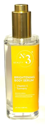 Beauty No 3 Brightening Body Serum with Vitamin C + Turmeric Boost skin's Radian
