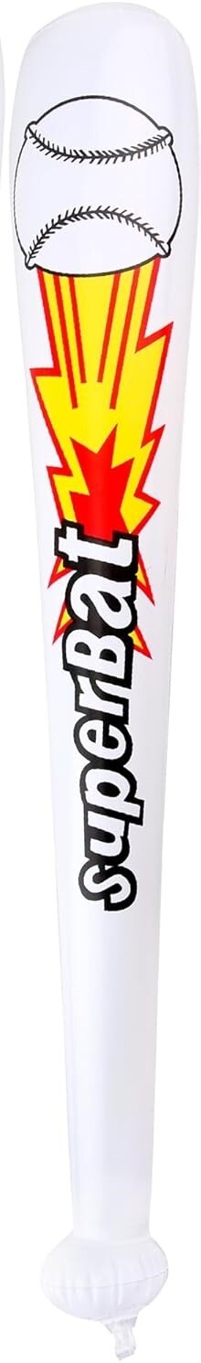 Inflatable Baseball Bat 55cm Superbat Stag Fun Prop Favours Party Happy Birthday