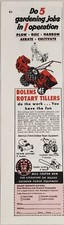 1955 Print Ad Bolens Rotary Tillers,Mowers,Tractors,Chain Saw Port Washington,WI