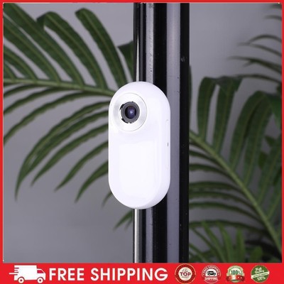 HD 1080P Dog Tracker Collar Dog Cat Pet Camera Collar Body Cam (White No Card) N