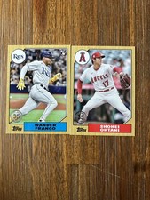 2022 TOPPS SERIES 2 1987 Insert - YOU PICK - COMPLETE YOUR SET