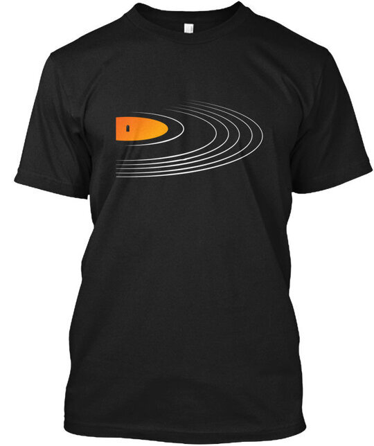 Music Retro Vinyl Record T-Shirt Made in the USA Size S to 5XL
