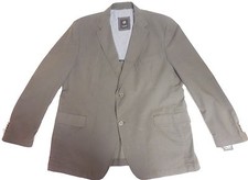 Bugatti Mens Blazer Grey Spring Jacket Long Sizes US 38 L / EU 98