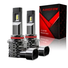 9005 HB3 LED Headlight Bulbs Kit High/Low Beam White 6500K 60000LM Super Bright