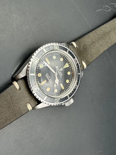 Vintage 1982 Rolex Submariner ref 5513 Diver Watch