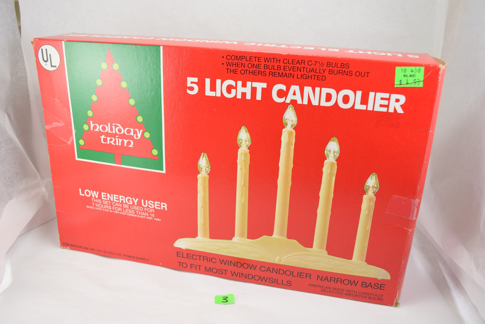 Vintage 5 Light Candolier (Bulbs Not Included)3