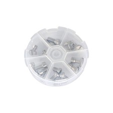 CAMVATE 1/4" 3/8" M5 Thread Screw Nuts Assortment Kit For DSLR Camera Cage Rig