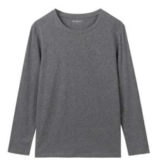 Men's T-Shirt Soft Long Sleeve Tee Classic Fit Crew Neck SIZE SMALL NEW IN PACK